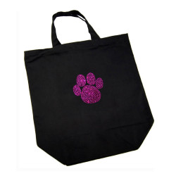 Tygkasse - Pink Paw