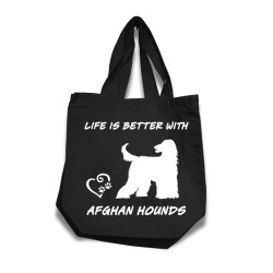 Afghan tygkasse korta handtag