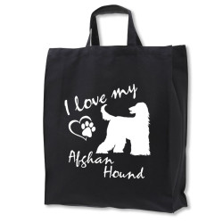 Afghan tygkasse korta handtag