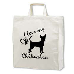 Chihuahua tygkasse korta handtag