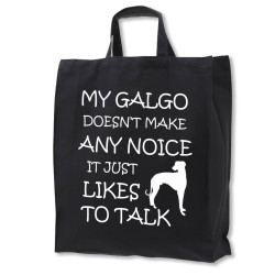 My galgo doesn't - tygkasse korta handtag