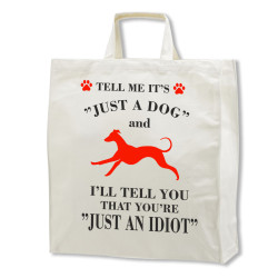 Tell me it's - tygkasse korta handtag