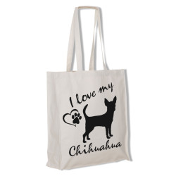 Chihuahua tygkasse långa handtag