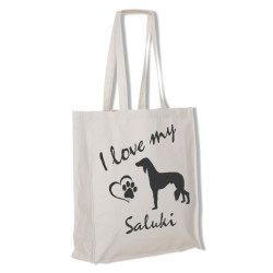 Saluki tygkasse långa handtag