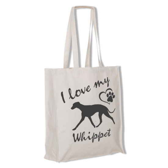 Whippet tygkasse med långa handtag - Stilfull och praktisk - Torshammarens