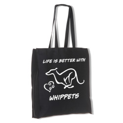 Whippet tygkasse långa handtag