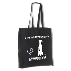 Whippet tygkasse långa handtag