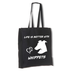 Whippet tygkasse långa handtag
