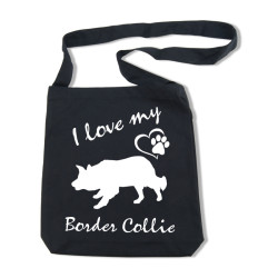 Border Collie axelväska