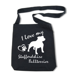 Staffordshire Bullterrier axelväska