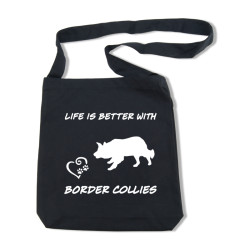 Border Collie axelväska