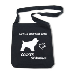 Cocker Spaniel axelväska