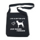 Jack Russel Terrier axelväska - Tygkassar med hundmotiv - Torshammarens