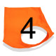 Stl 4 / orange  + 20,00 SEK 