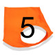 Stl 5 / orange  + 20,00 SEK 