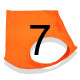 Stl 7 /orange  + 45,00 SEK 