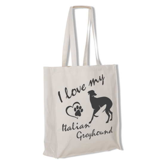 Italian Greyhound Bag with Long Handles
