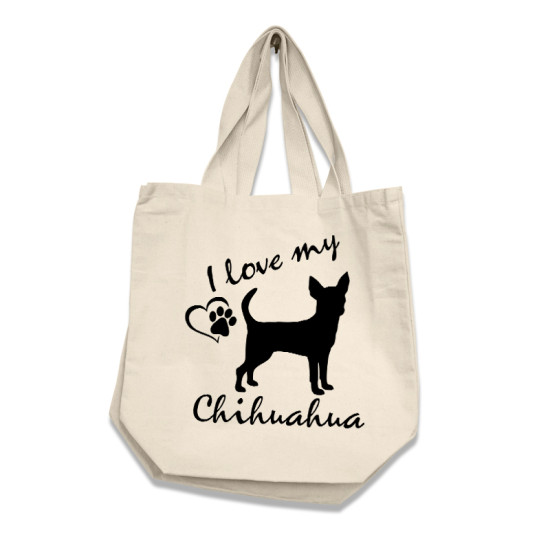 Chihuahua - Cotton Bag (vinyl print)