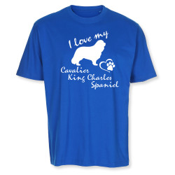 Cavalier King Charles Spaniel - herr T-shirt