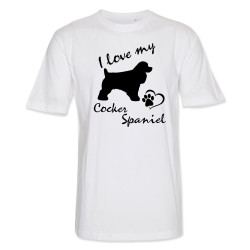 Cocker Spaniel - herr T-shirt