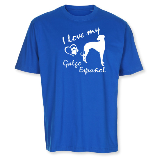 Herr T-shirt med Galgo Español motiv - Torshammarens