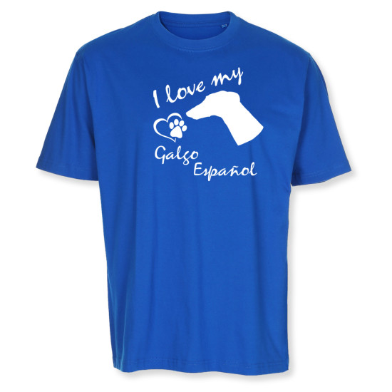 Herr T-shirt med Galgo Español motiv - Torshammarens