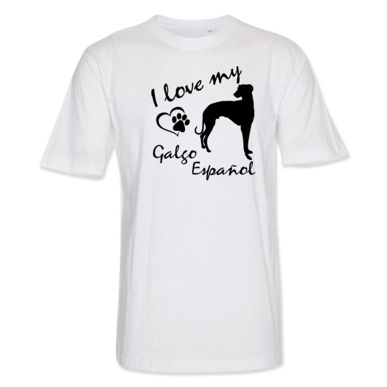 Herr T-shirt med Galgo Español motiv - Torshammarens