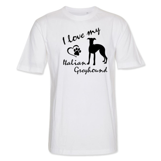 Herr T-shirt med Italiensk Vinthund motiv - Torshammarens