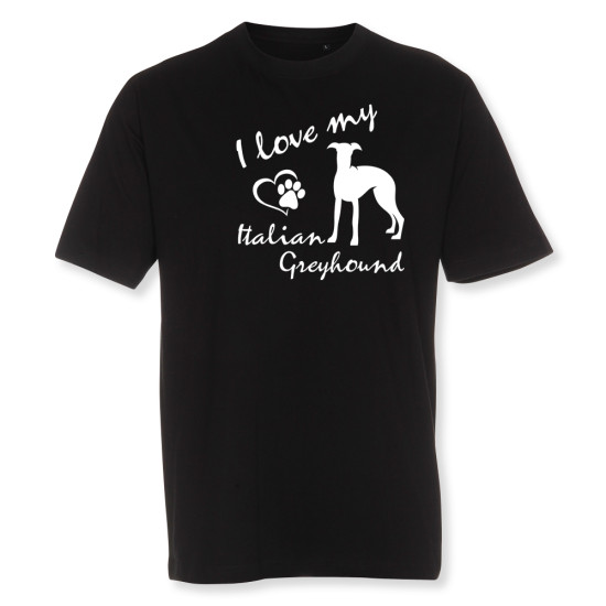 Herr T-shirt med Italiensk Vinthund motiv - Torshammarens