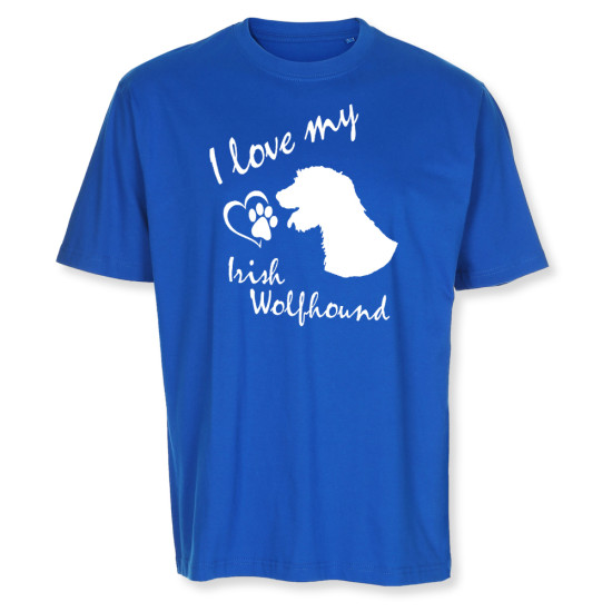 Herr T-shirt med Irländsk Varghund motiv - Torshammarens