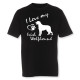 Herr T-shirt med Irländsk Varghund motiv - Torshammarens
