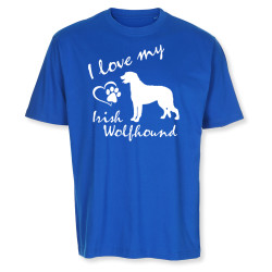 Irländsk Varghund - herr T-shirt