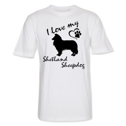 Shetland Sheepdog - herr T-shirt