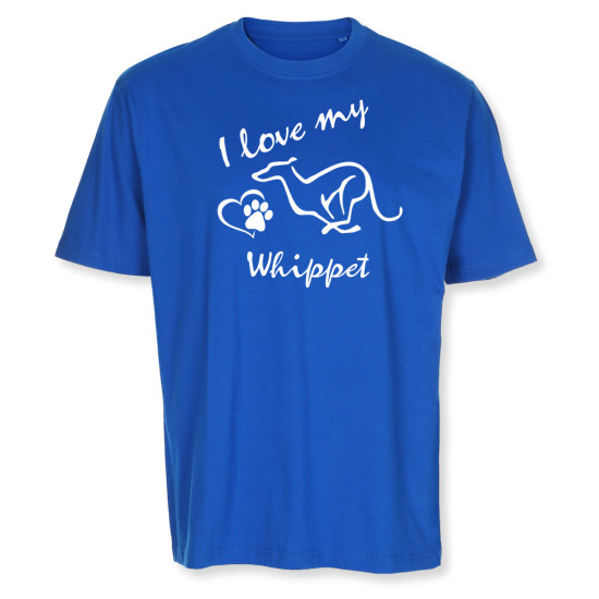 Herr T-shirt med Whippet motiv - Torshammarens