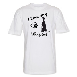 Whippet - herr T-shirt