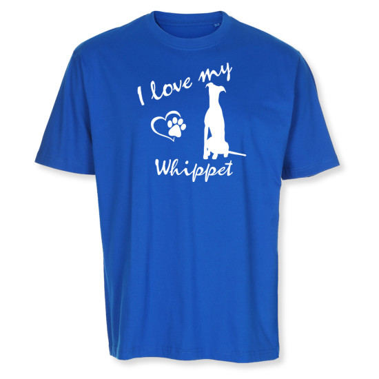 Herr T-shirt med Whippet motiv - Torshammarens