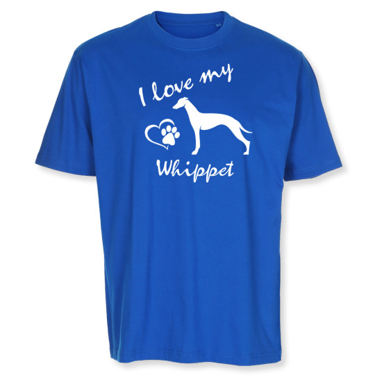 Herr T-shirt med Whippet motiv - Torshammarens