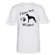 Herr T-shirt med Whippet motiv - Torshammarens