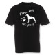Herr T-shirt med Whippet motiv - Torshammarens