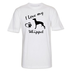 Whippet - herr T-shirt