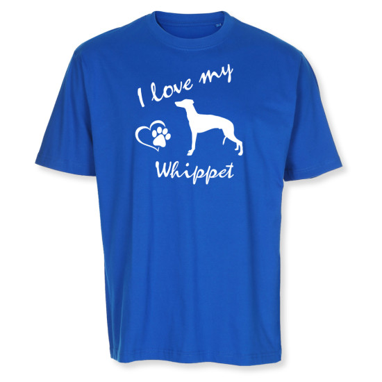 Herr T-shirt med Whippet motiv - Torshammarens