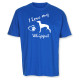 Herr T-shirt med Whippet motiv - Torshammarens