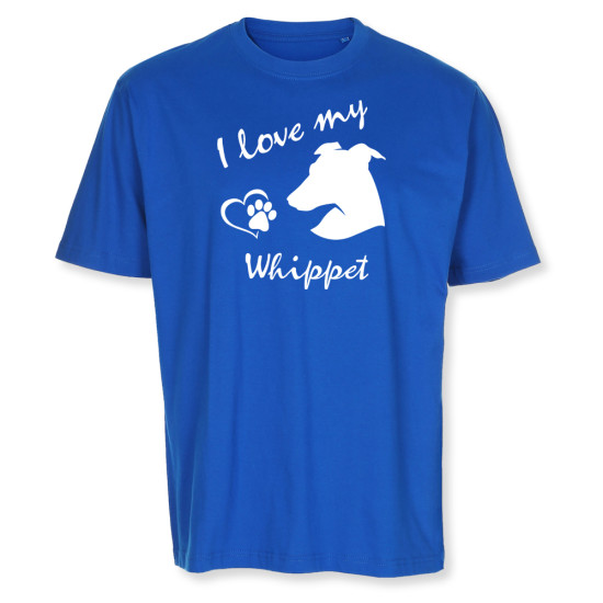 Herr T-shirt med Whippet motiv - Torshammarens