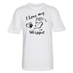 Whippet - herr T-shirt