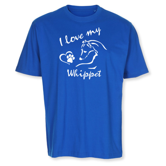 Herr T-shirt med Whippet motiv - Torshammarens