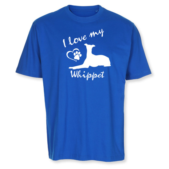 Herr T-shirt med Whippet motiv - Torshammarens