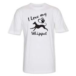 Whippet - herr T-shirt