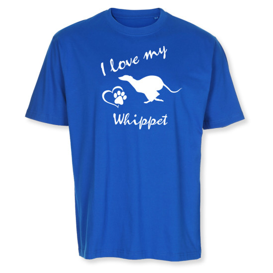 Herr T-shirt med Whippet motiv - Torshammarens