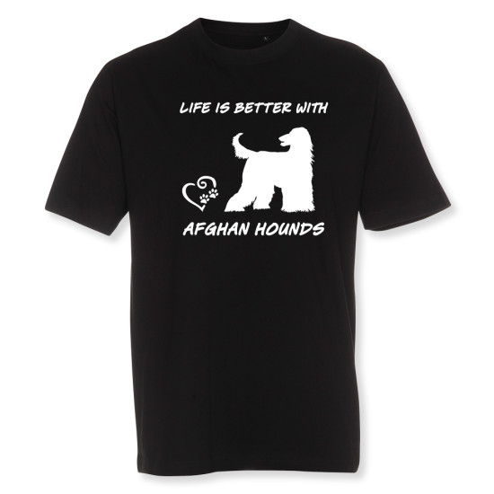 Herr T-shirt med Afghan motiv - Torshammarens