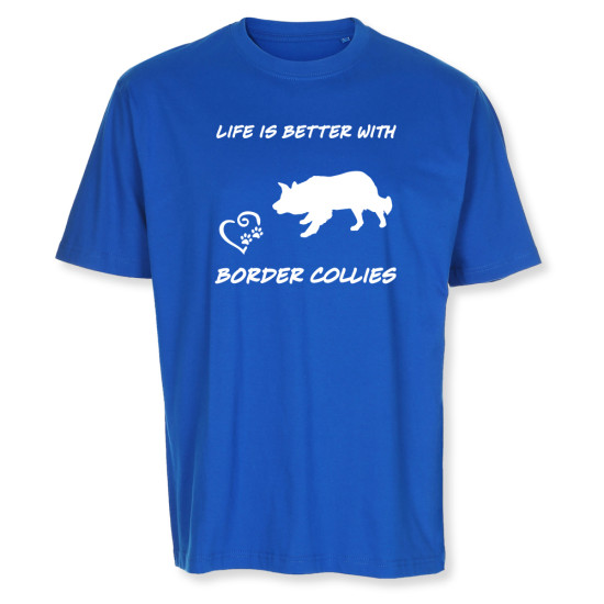 Herr T-shirt med Border Collie motiv - Torshammarens